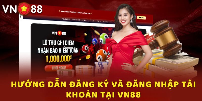 Hướng dẫn đăng ký và đăng nhập tài khoản tại VN88